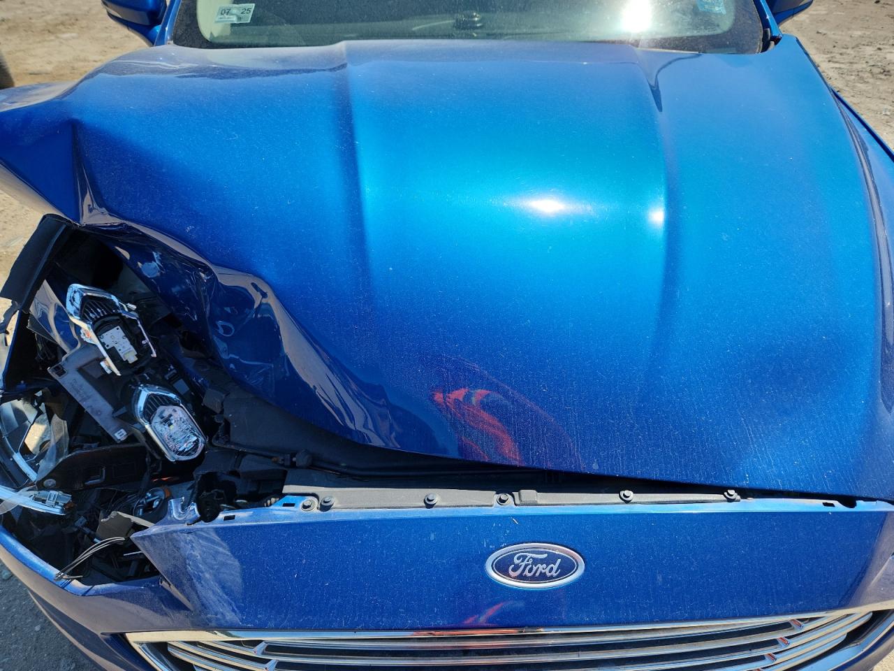 2017 Ford Fusion Se VIN: 3FA6P0HD5HR356166 Lot: 71235705