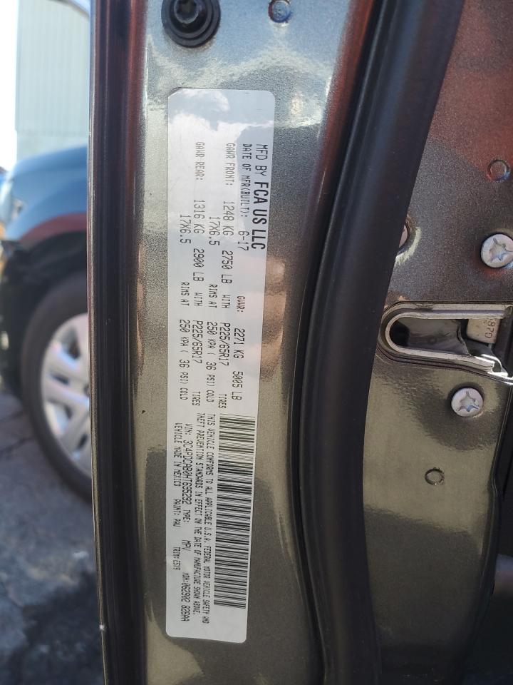 2017 Dodge Journey Se VIN: 3C4PDCAB0HT695292 Lot: 80531055