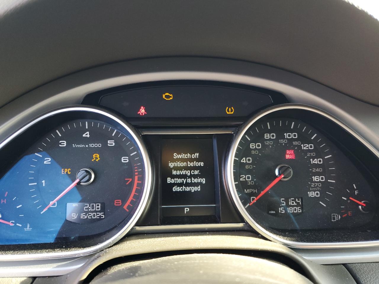 2015 Audi Q7 Premium Plus VIN: WA1LGAFE6FD001053 Lot: 81280055