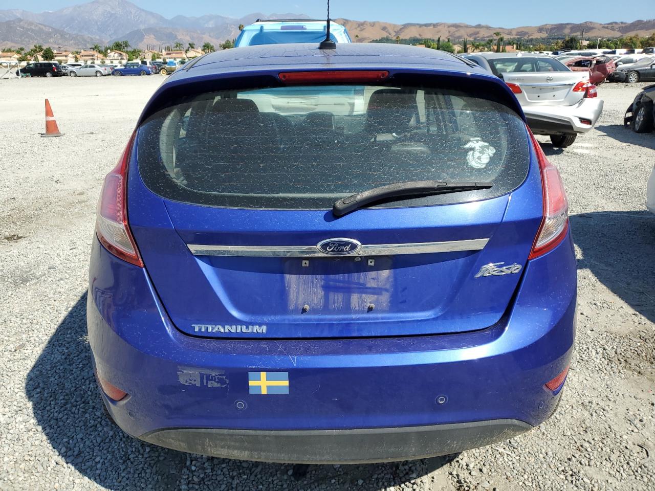 2014 Ford Fiesta Titanium VIN: 3FADP4FJ6EM204185 Lot: 82151445