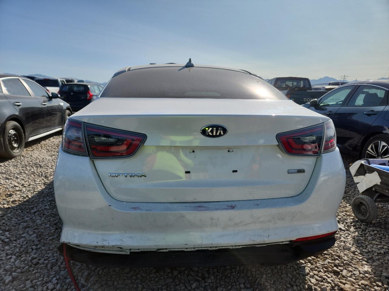 2016 Kia Optima Hybrid VIN: KNAGM4AD8G5093632 Lot: 80374335