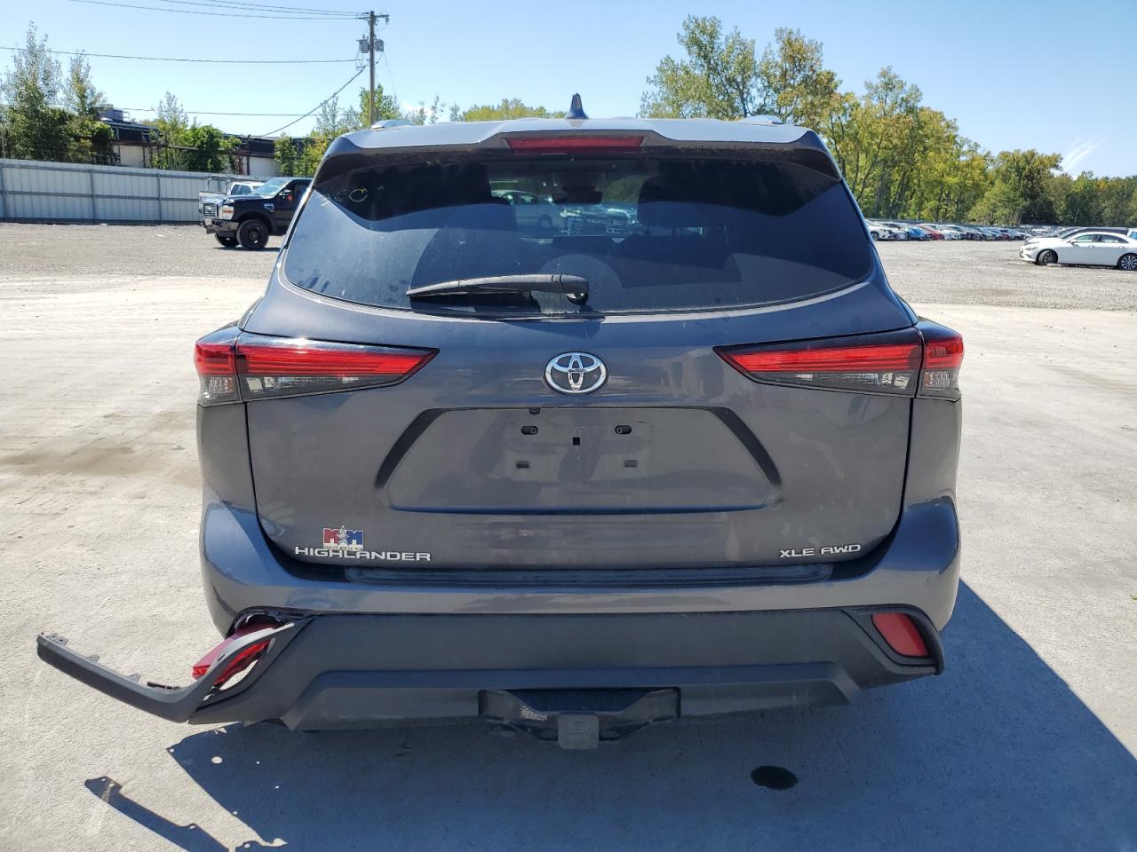 2021 Toyota Highlander Xle VIN: 5TDGZRBHXMS074766 Lot: 71087355