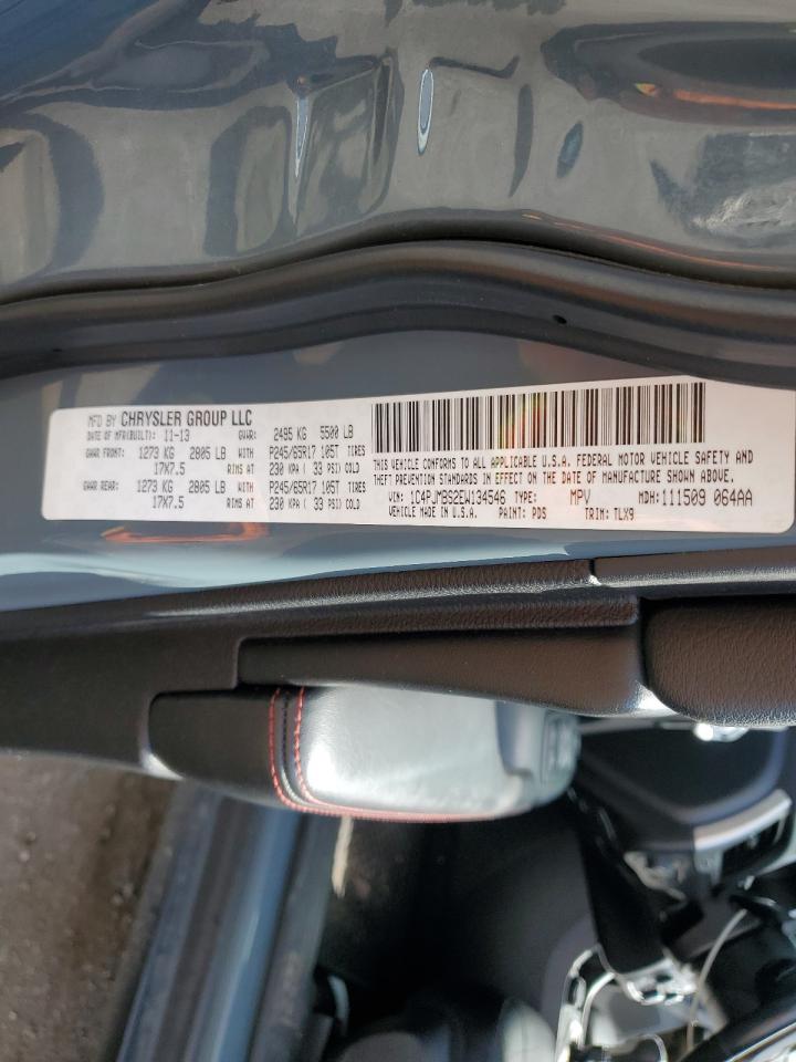 2014 Jeep Cherokee Trailhawk VIN: 1C4PJMBS2EW134546 Lot: 69146055