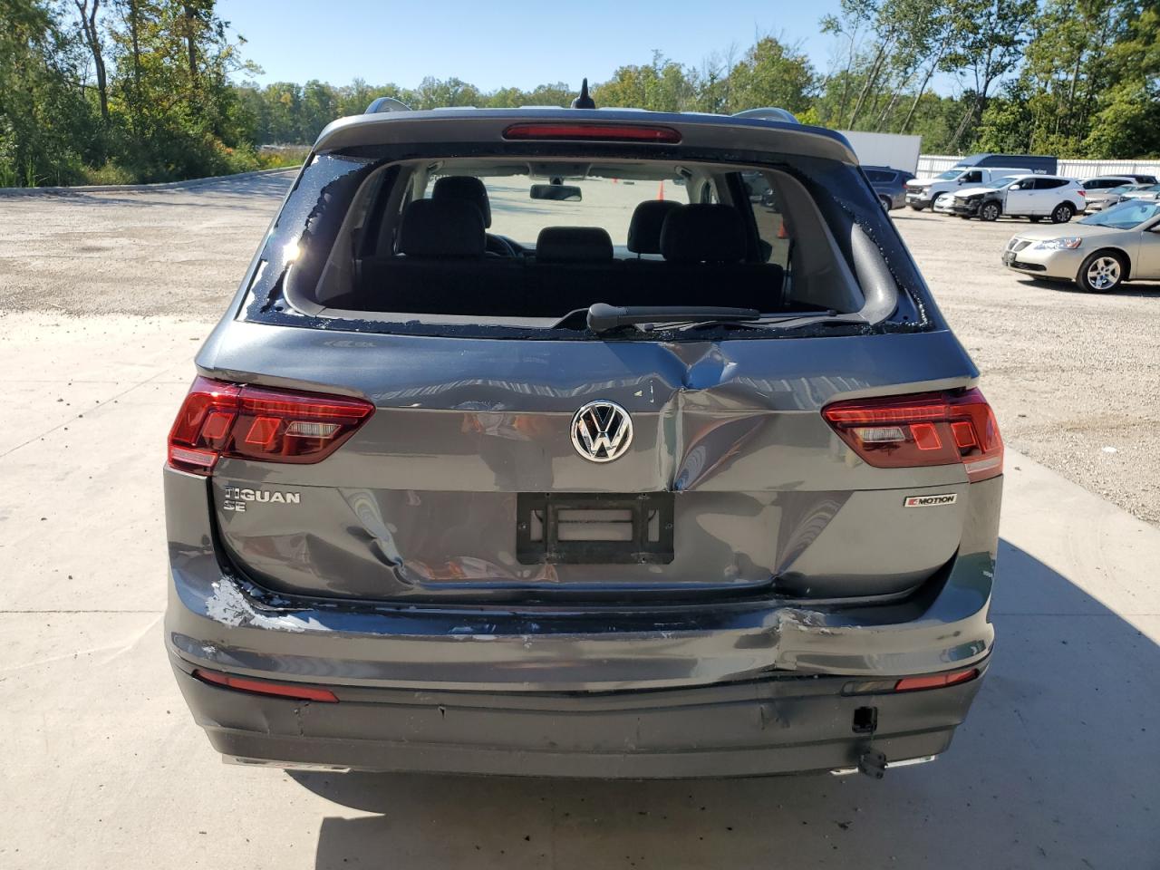 2019 Volkswagen Tiguan Se VIN: 3VV2B7AX4KM025637 Lot: 80554055