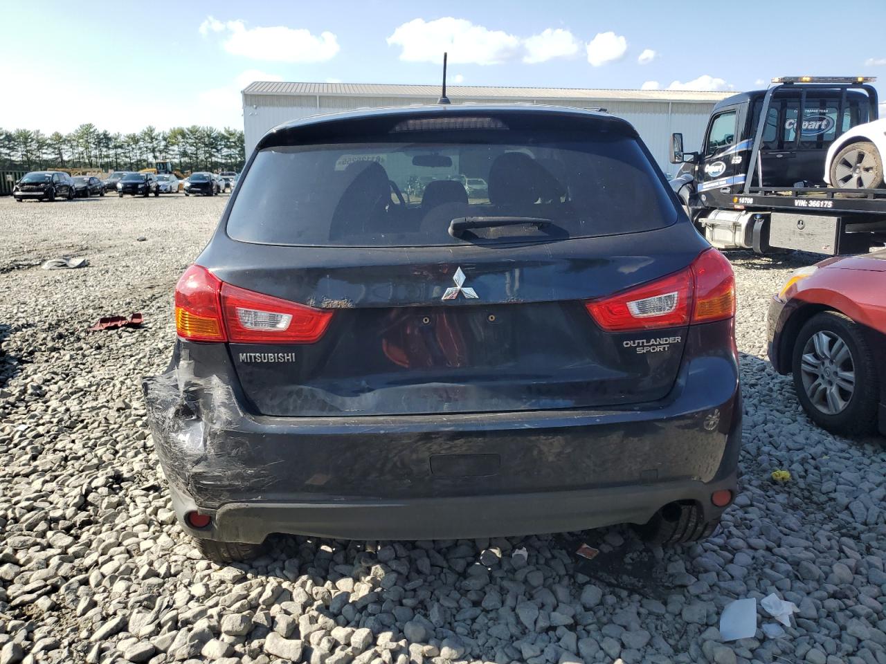 2015 Mitsubishi Outlander Sport Es VIN: 4A4AP3AUXFE010445 Lot: 81125255