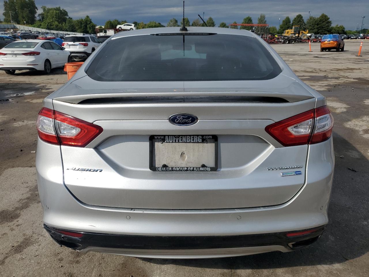 2016 Ford Fusion Titanium VIN: 3FA6P0D95GR137160 Lot: 71220535