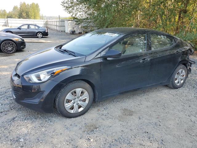  HYUNDAI ELANTRA 2016 Черный