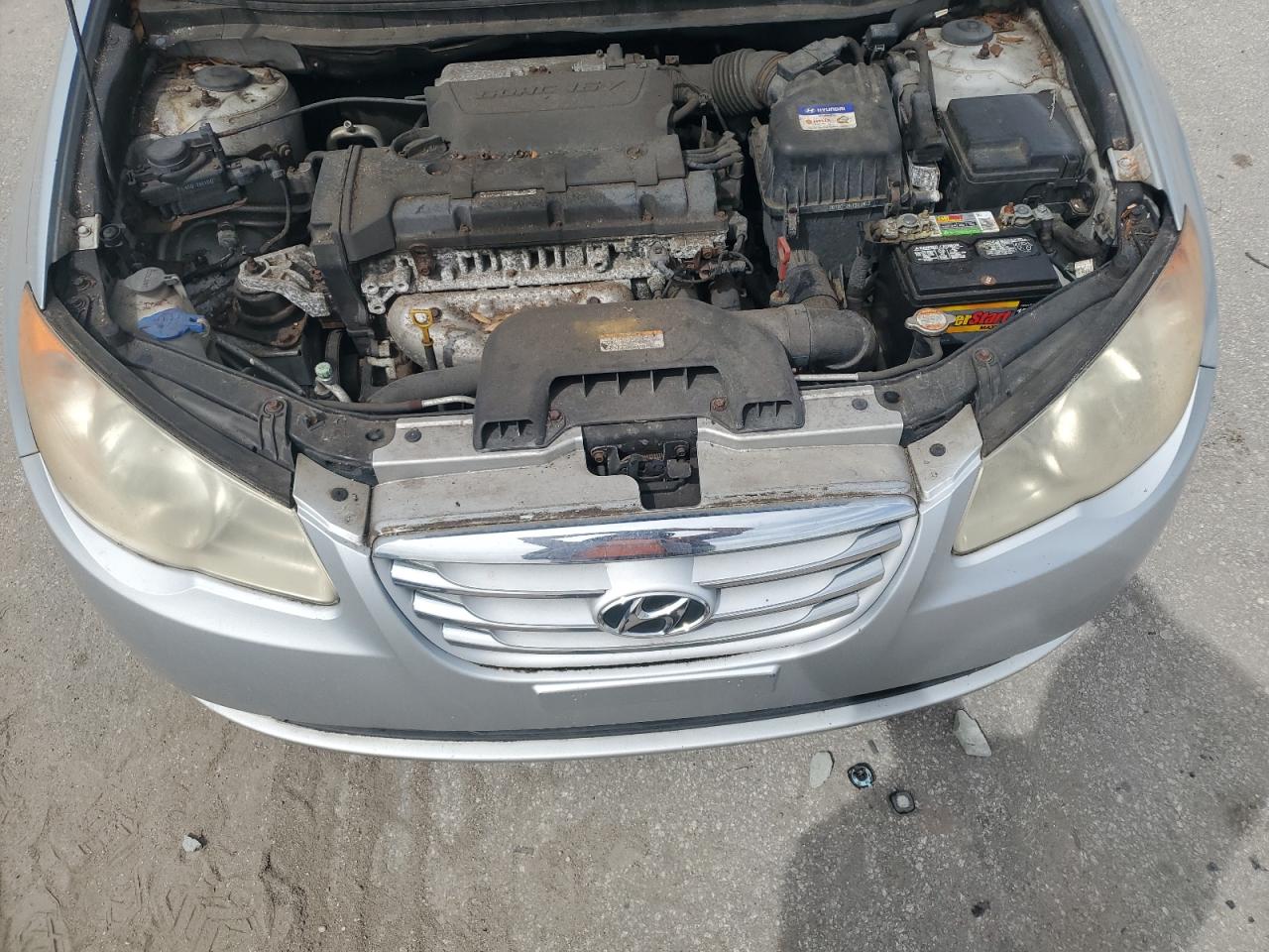 2010 Hyundai Elantra Blue VIN: KMHDU4AD8AU178212 Lot: 81062815