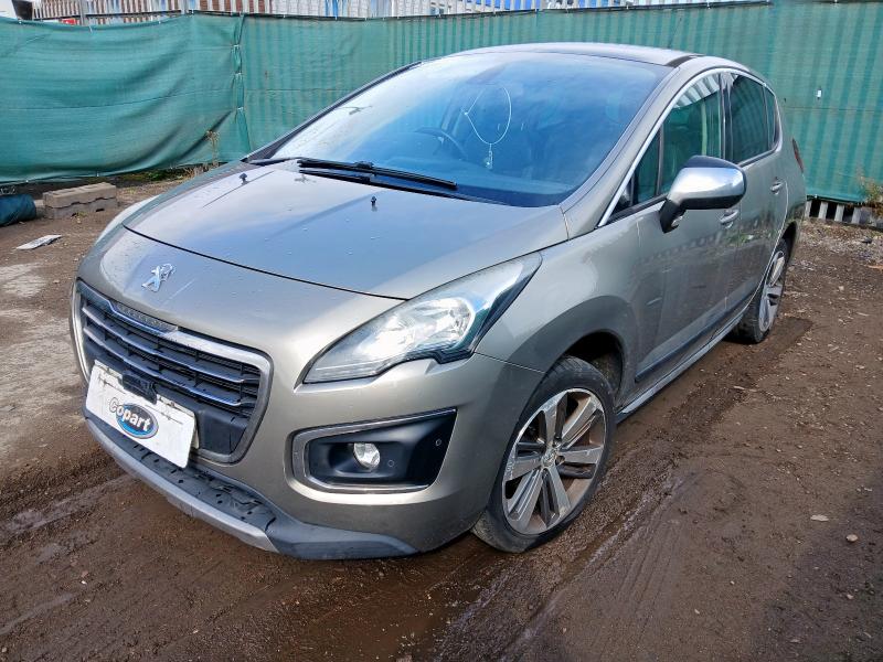 2015 PEUGEOT 3008 ALLURE HDI 1.6 HDI ALLURE 5DR for sale at Copart PETERLEE