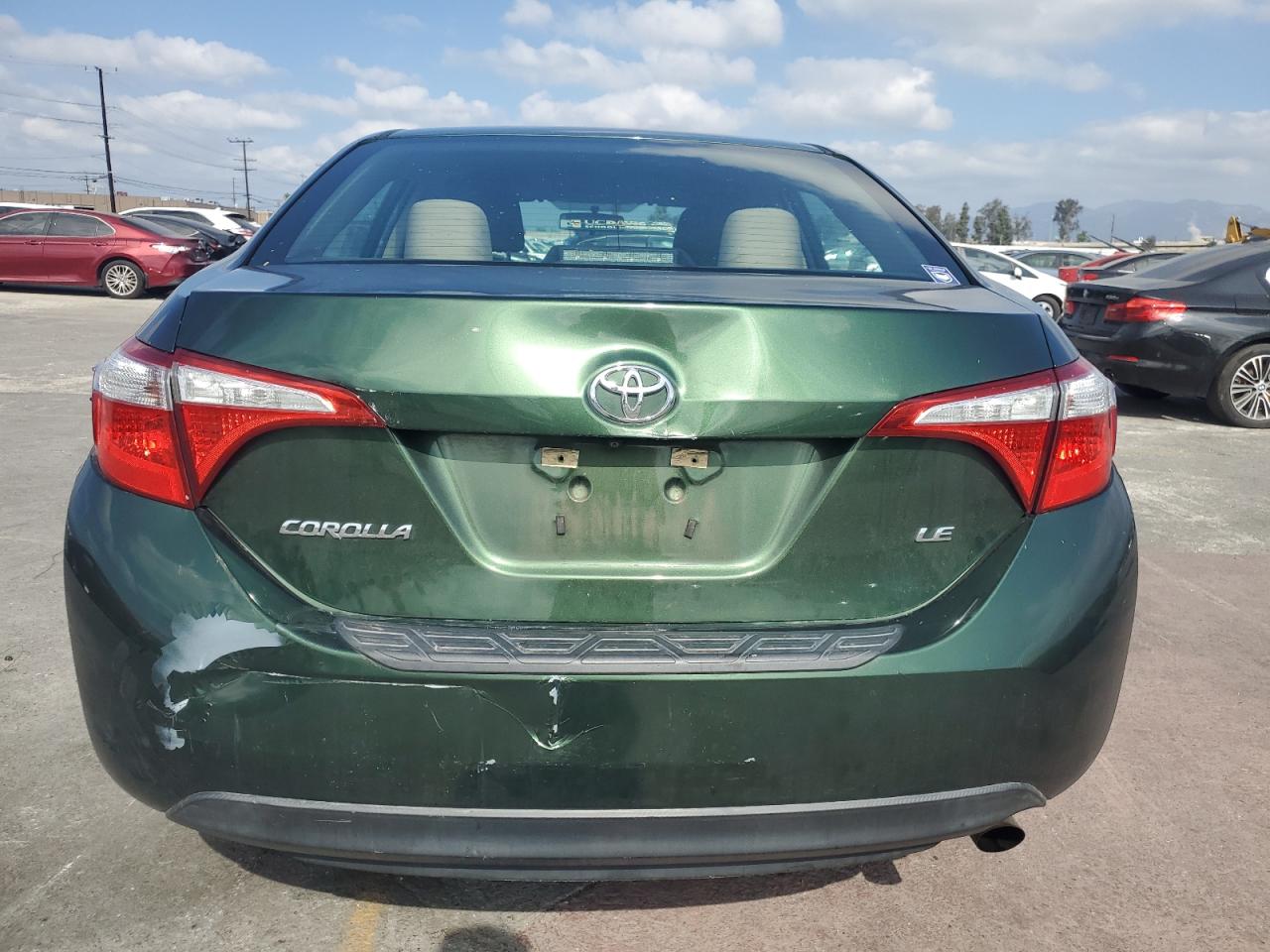 2014 Toyota Corolla L VIN: 5YFBURHE2EP132630 Lot: 84465635