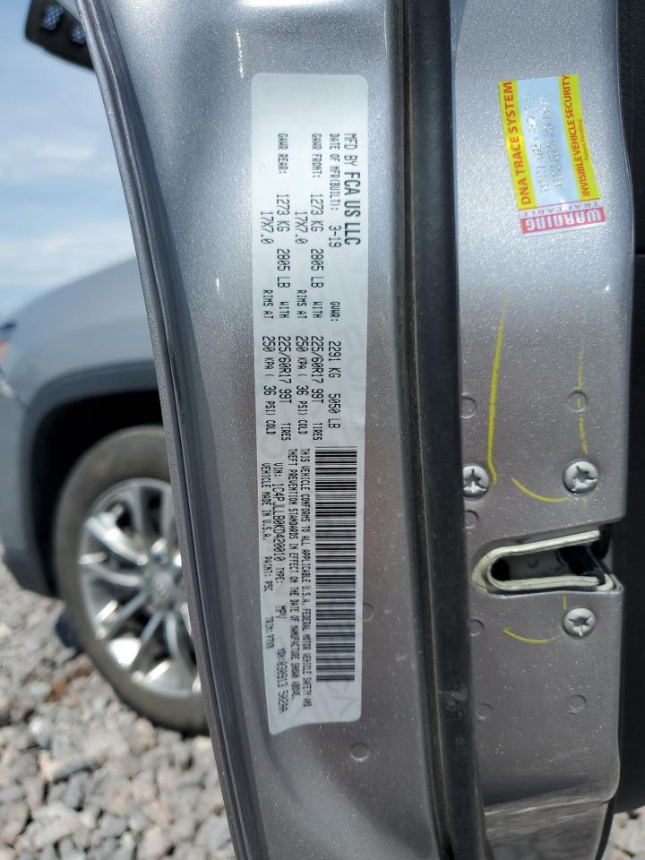 2019 Jeep Cherokee Latitude Plus VIN: 1C4PJLLB0KD420010 Lot: 71102865