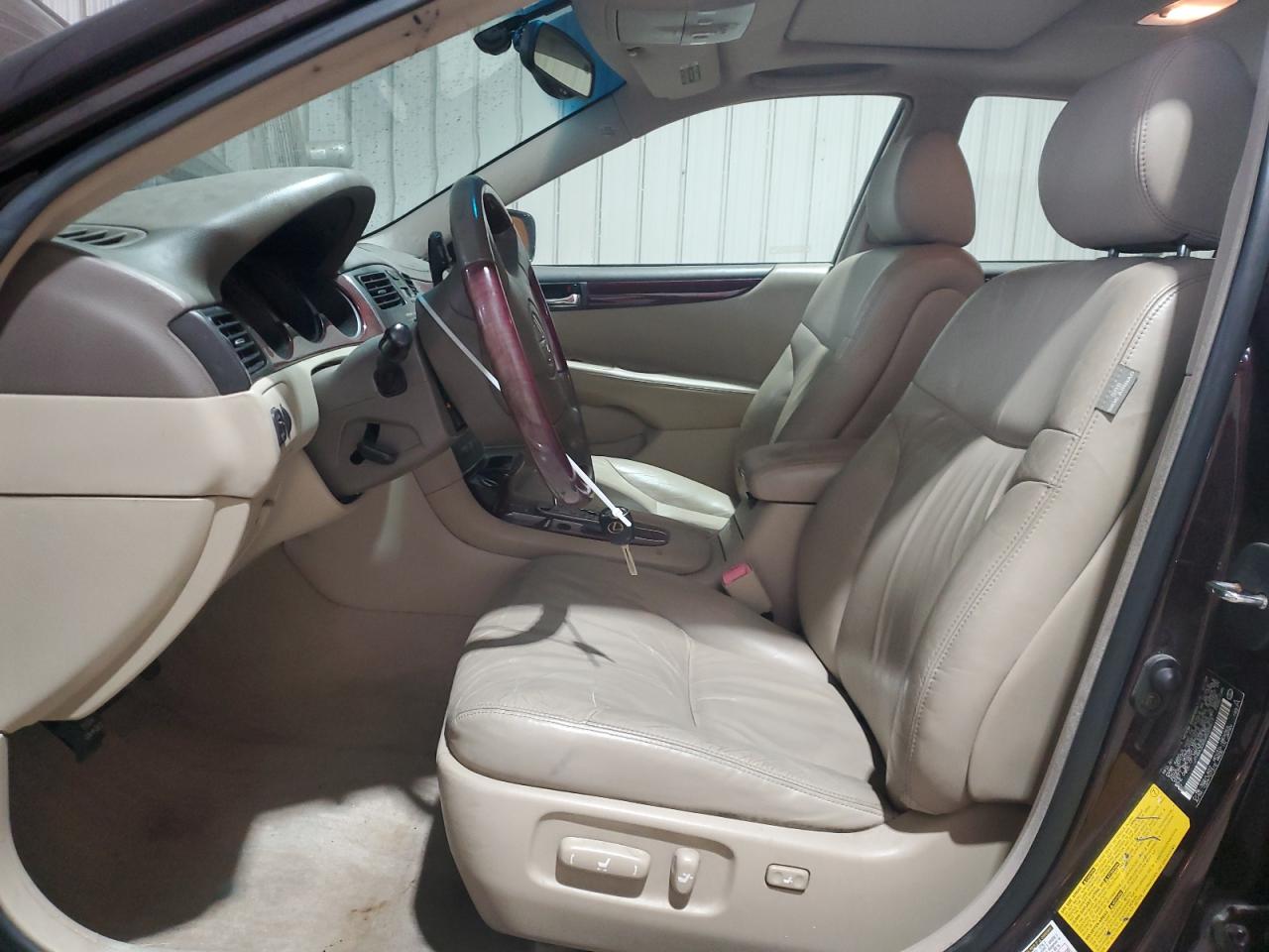 2004 Lexus Es 330 VIN: JTHBA30G545025519 Lot: 84007815