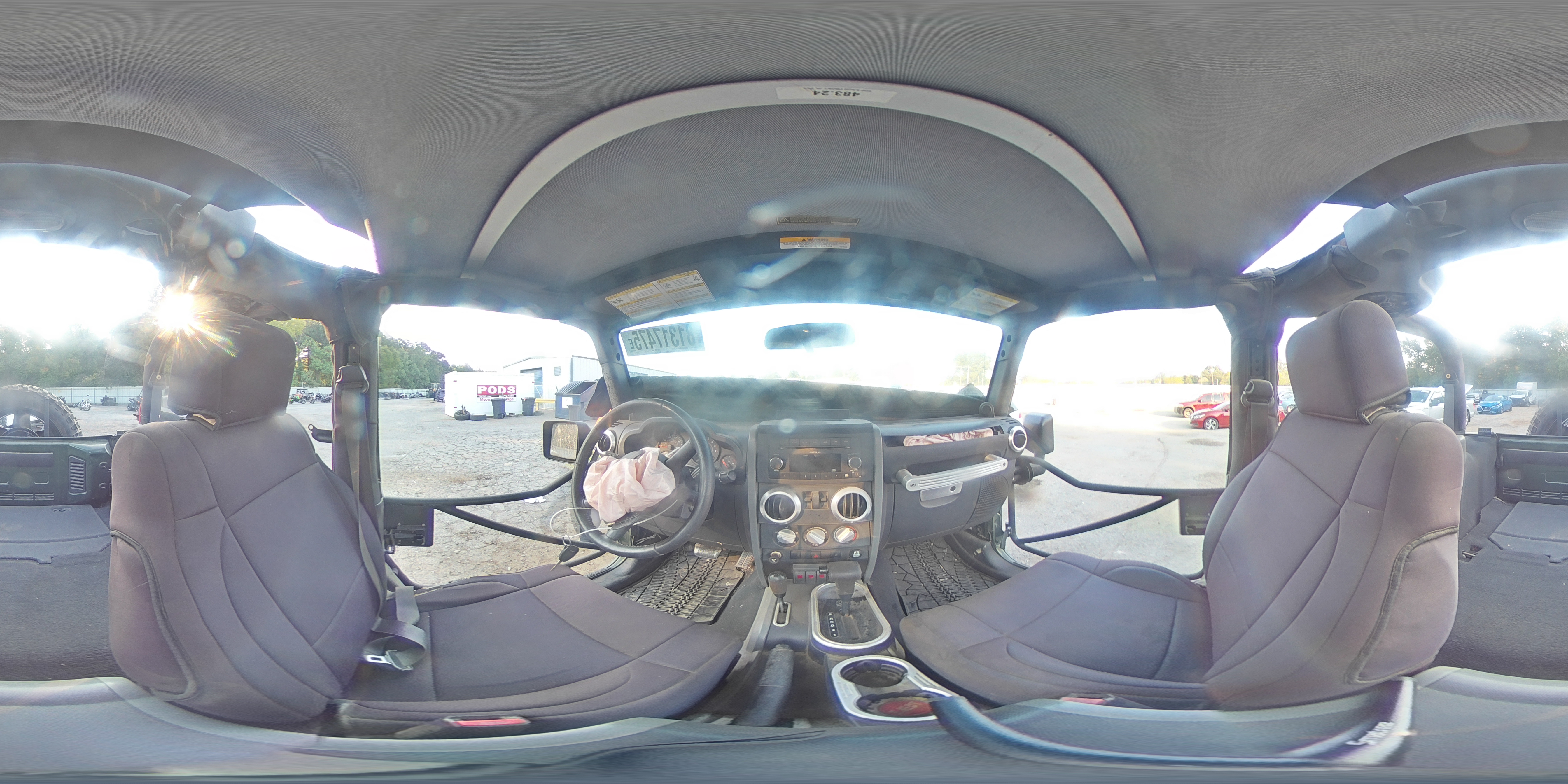 2009 Jeep Wrangler X VIN: 1J4FA24139L736717 Lot: 81317475