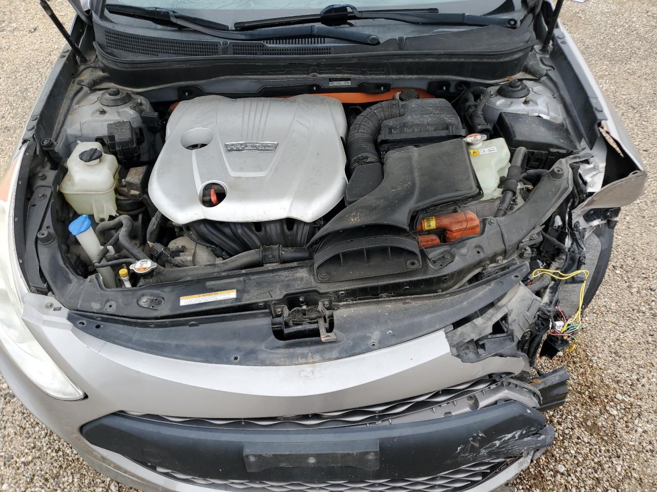 2012 Hyundai Sonata Hybrid VIN: KMHEC4A47CA020309 Lot: 81761865