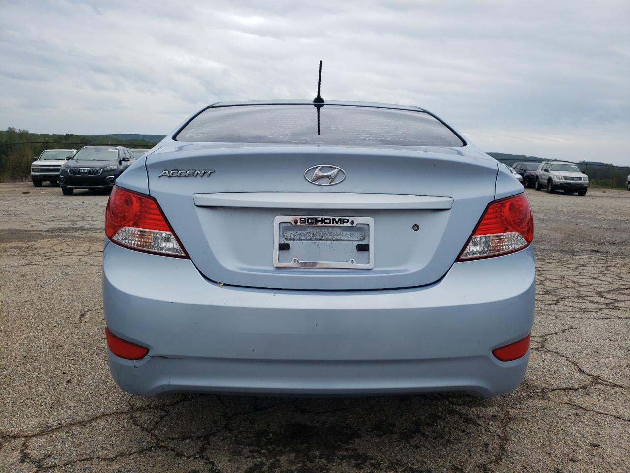2013 Hyundai Accent Gls VIN: KMHCT4AE3DU554553 Lot: 81953555