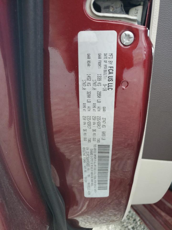 2019 Chrysler Pacifica Touring L VIN: 2C4RC1BG0KR554937 Lot: 80665035