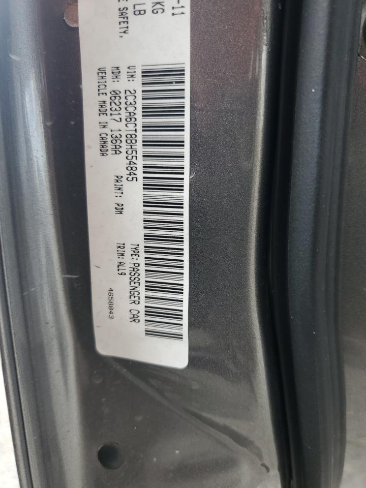 2011 Chrysler 300C VIN: 2C3CA6CT8BH554845 Lot: 84781115