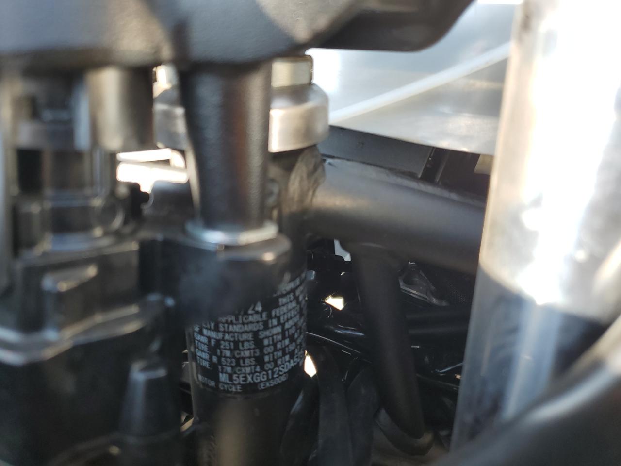 2025 Kawasaki Ex500 VIN: ML5EXGG12SDA52571 Lot: 81553205