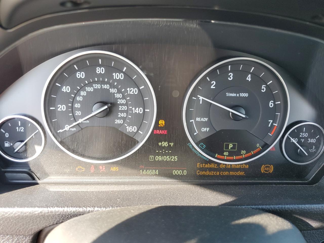 2014 BMW 328 I Sulev VIN: WBA3C1C58EK107470 Lot: 82034055