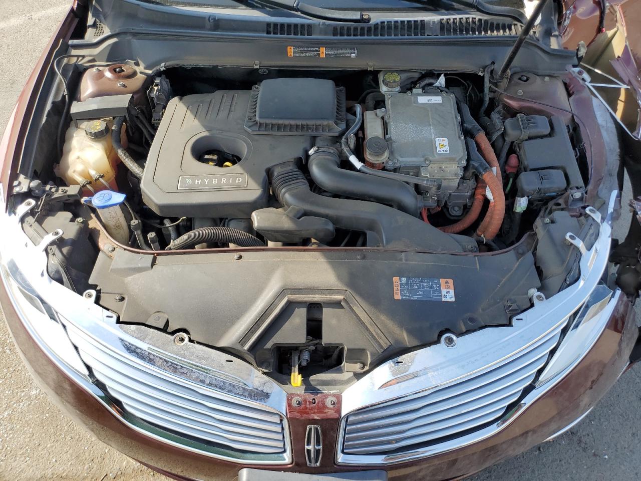 2016 Lincoln Mkz Hybrid VIN: 3LN6L2LU9GR623845 Lot: 81345385