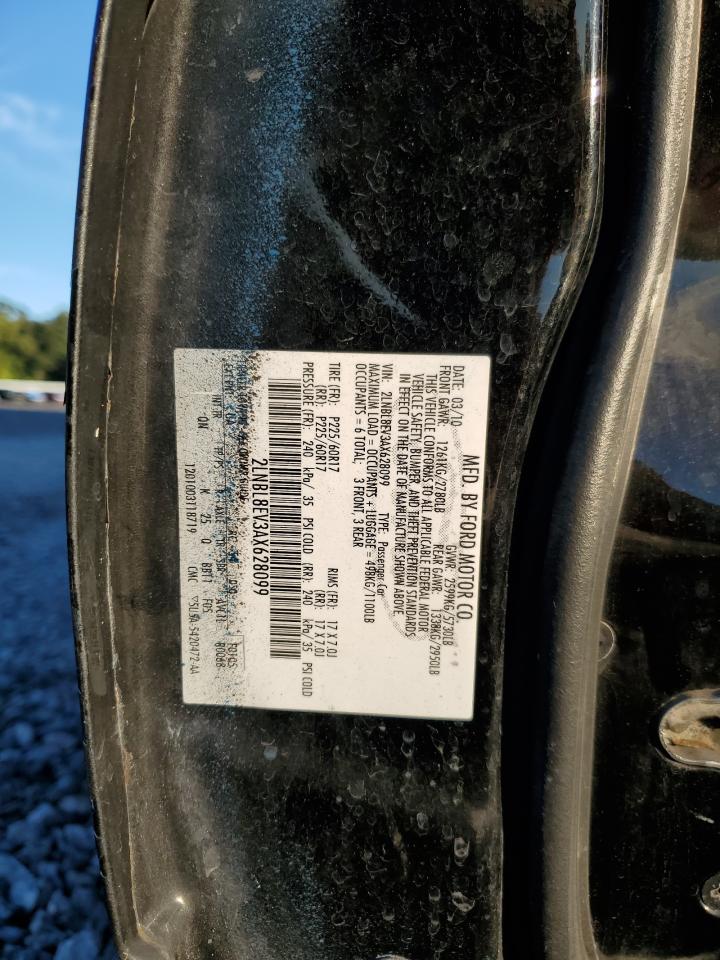 2010 Lincoln Town Car Executive L VIN: 2LNBL8EV3AX628099 Lot: 84019175