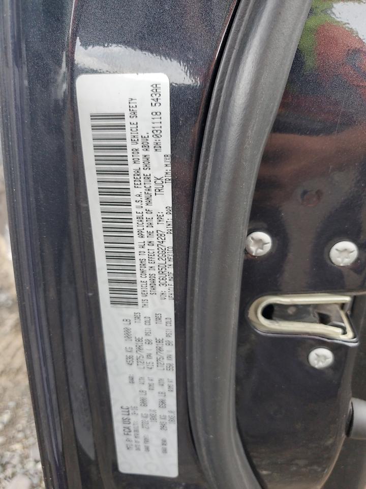 2016 Ram 2500 Slt VIN: 3C6UR5DL2GG274287 Lot: 83815565