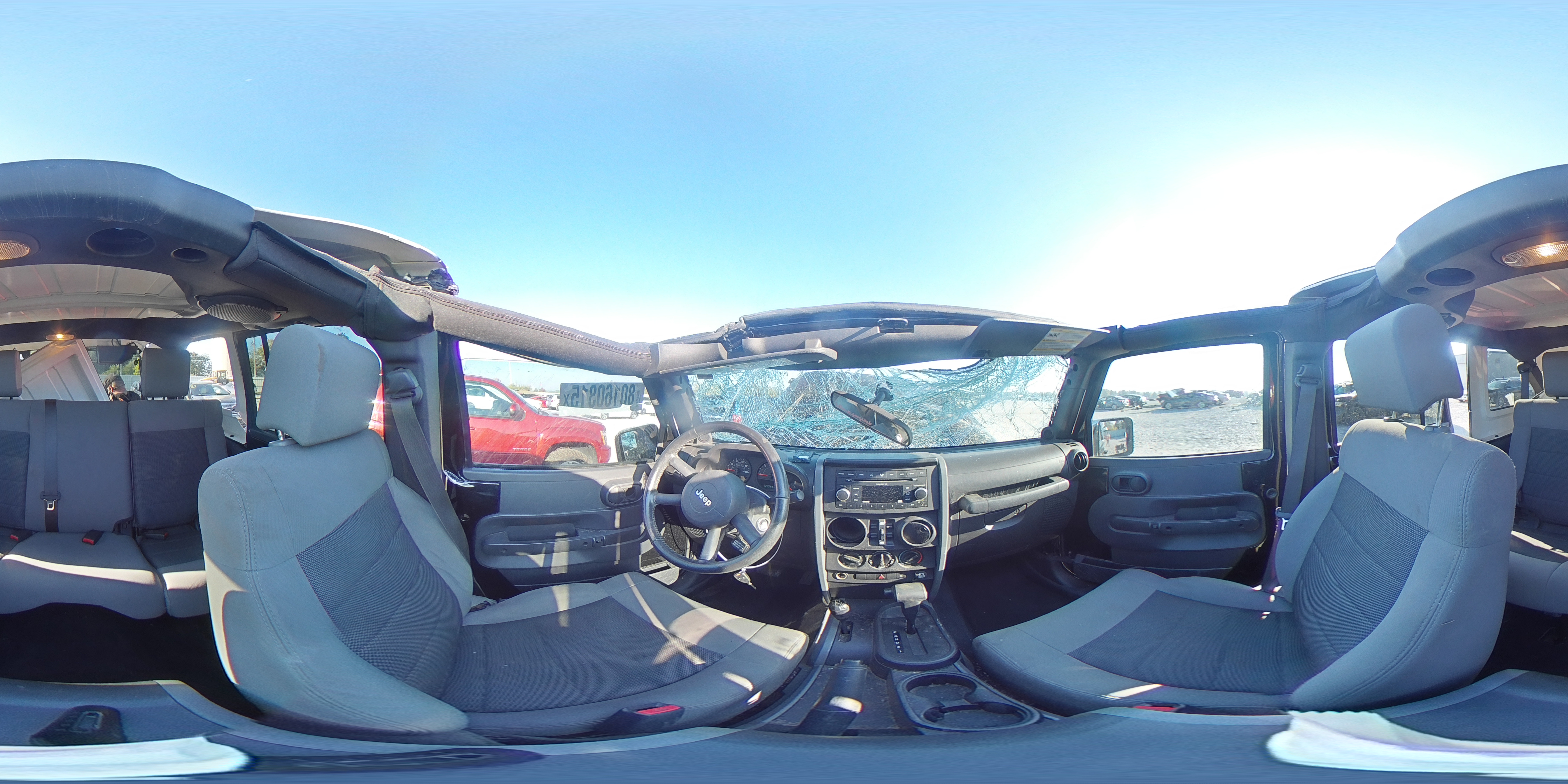 2008 Jeep Wrangler Unlimited X VIN: 1J4GA39198L531419 Lot: 80160815