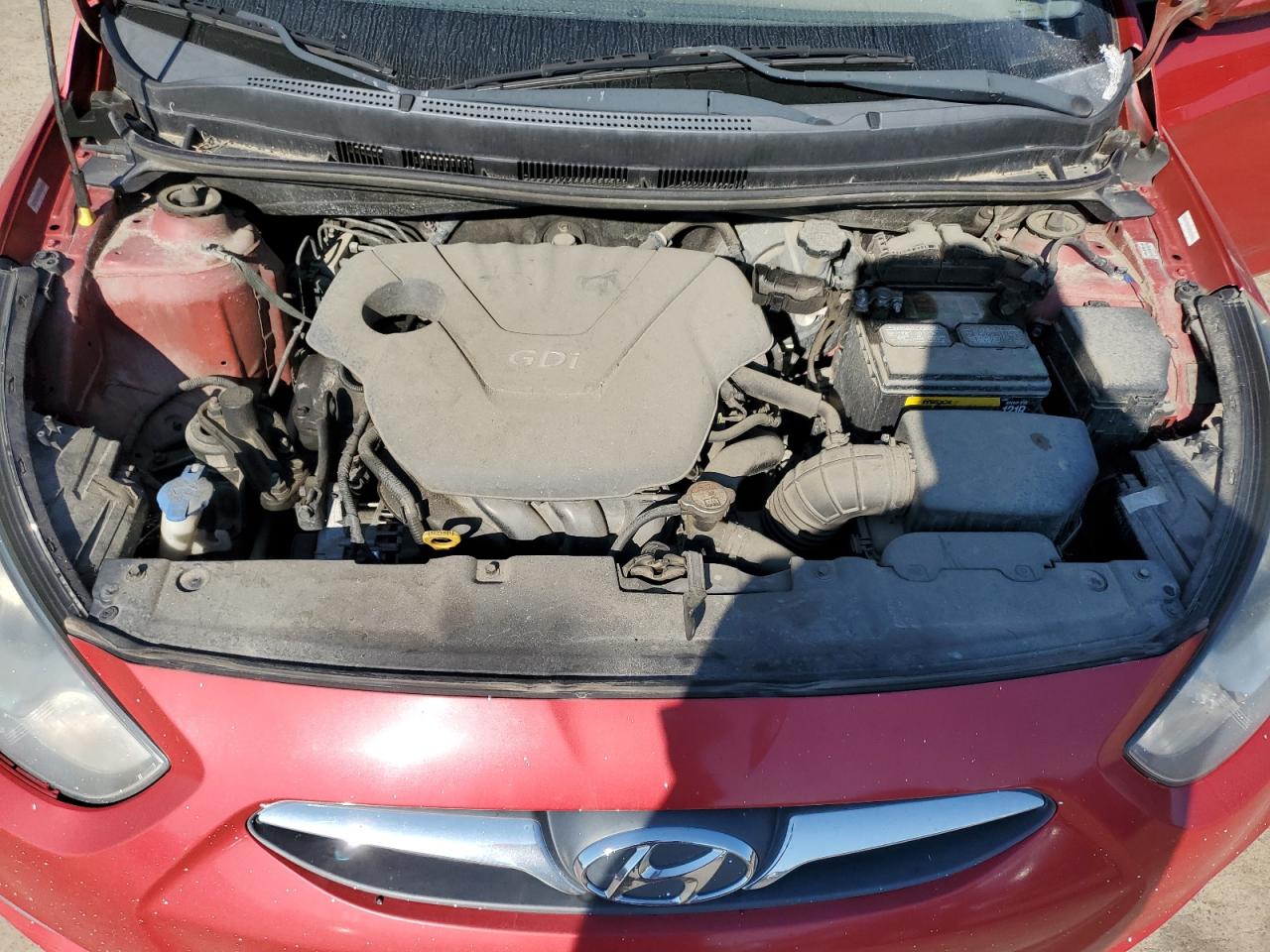 2013 Hyundai Accent Gls VIN: KMHCT4AE6DU407532 Lot: 70398965
