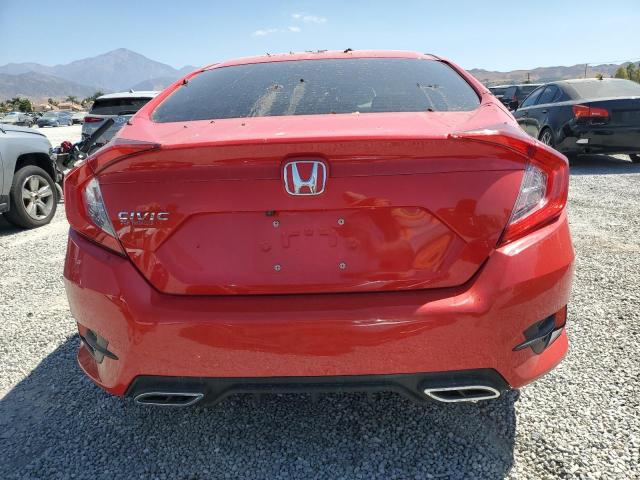  HONDA CIVIC 2021 Красный