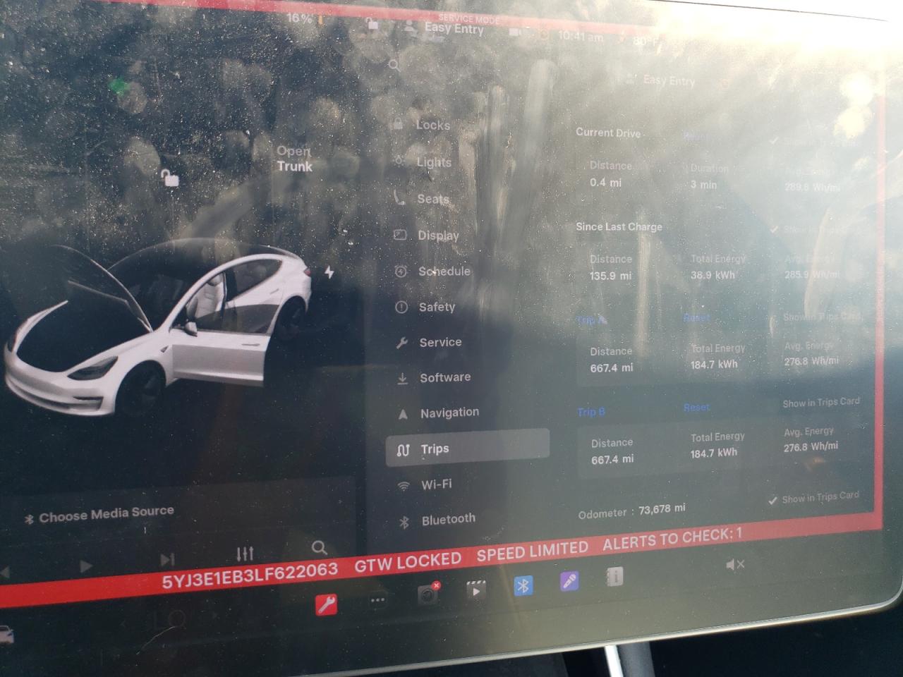 2020 Tesla Model 3 VIN: 5YJ3E1EB3LF622063 Lot: 80184205