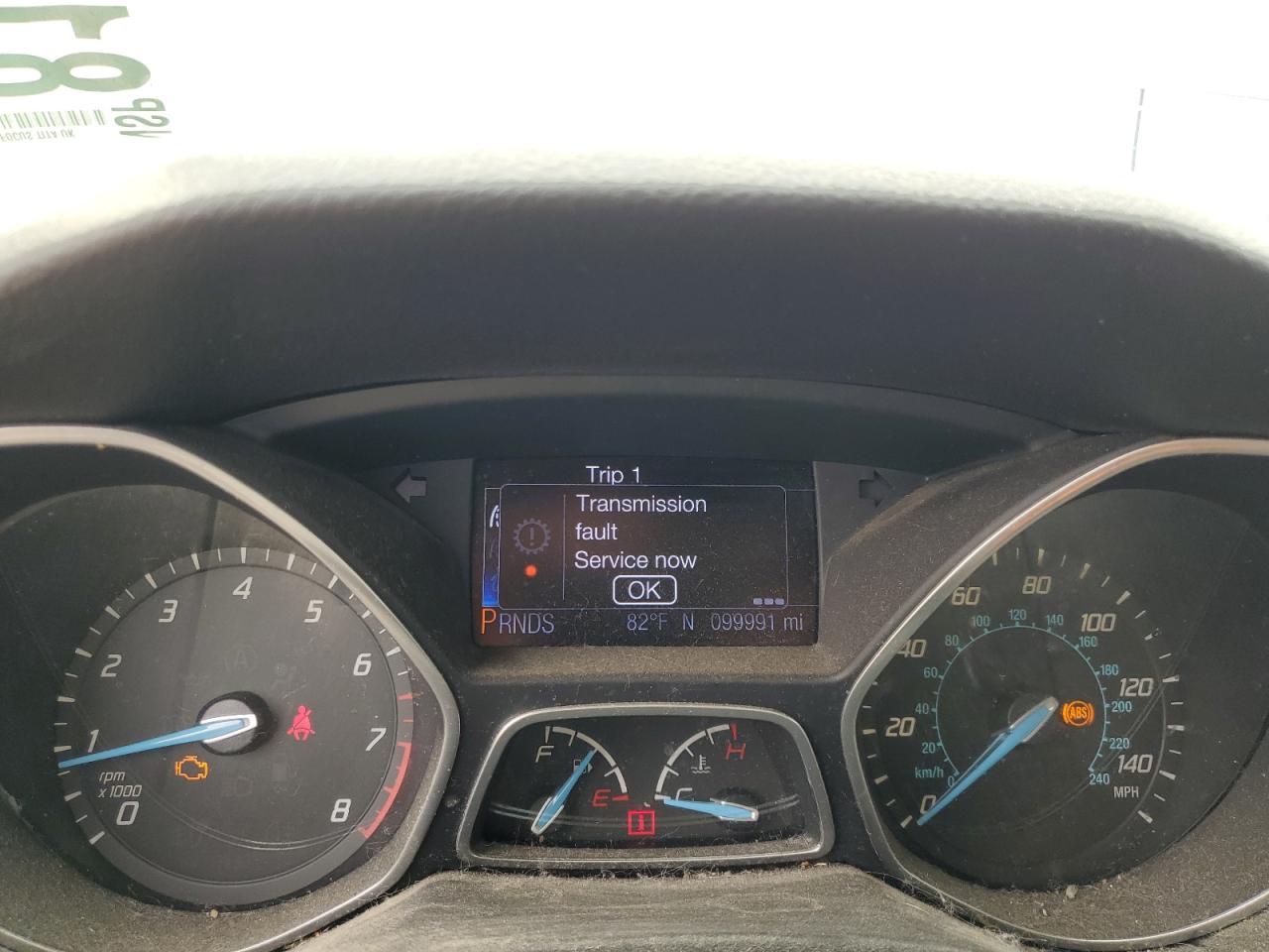 2013 Ford Focus Titanium VIN: 1FADP3N22DL231906 Lot: 81408625