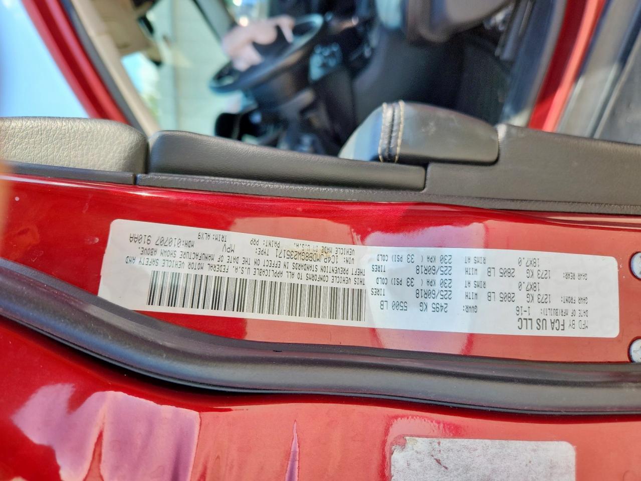 1C4PJMDB8GW235171 2016 Jeep Cherokee Limited