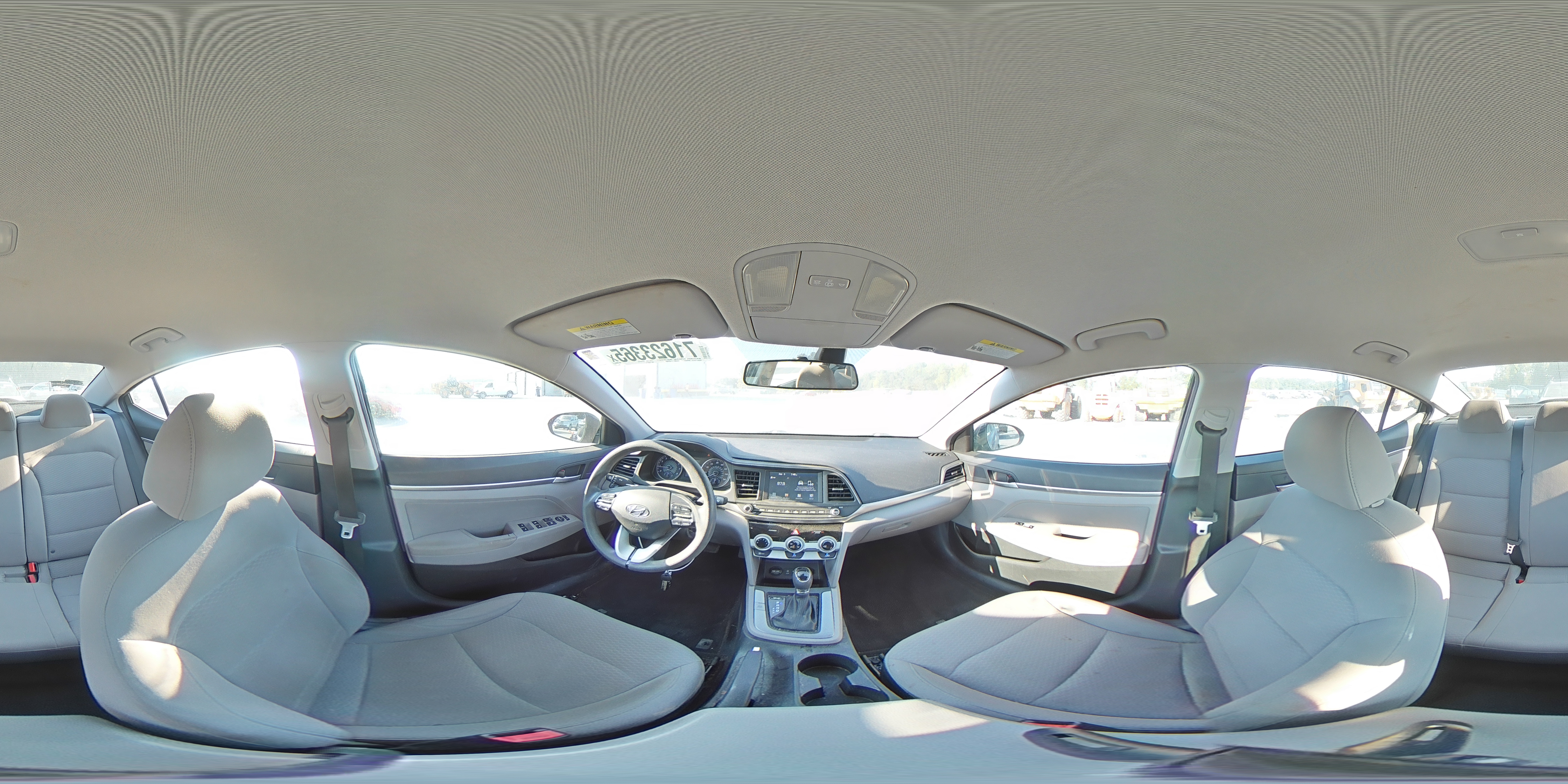 2019 Hyundai Elantra Sel VIN: 5NPD84LF0KH437875 Lot: 71623365