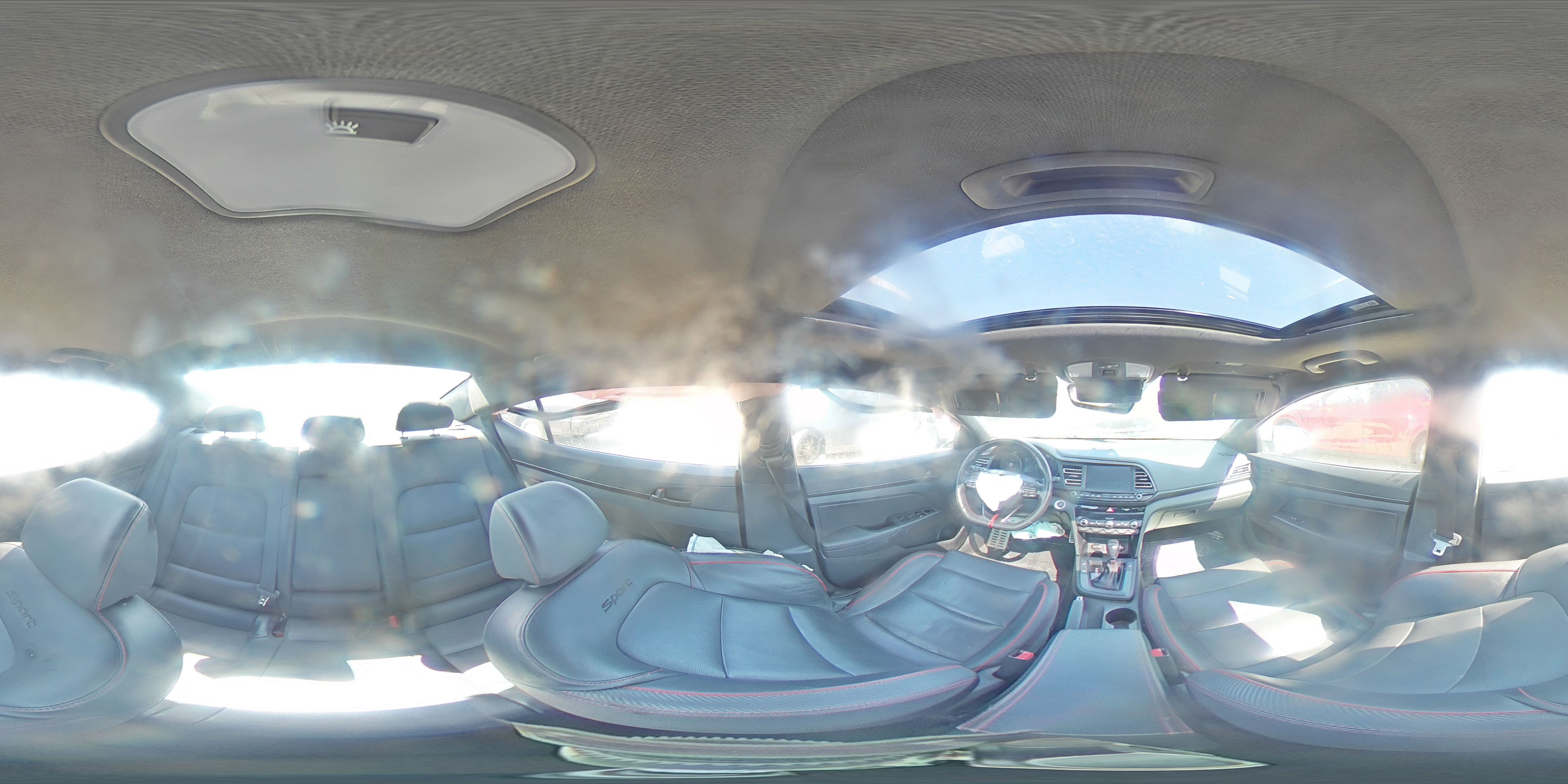 2019 Hyundai Elantra Sport VIN: KMHD04LB1KU819824 Lot: 80226955