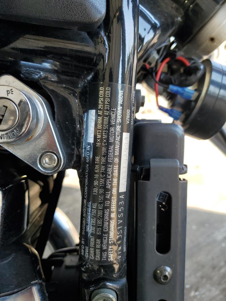 1998 Suzuki Vz800 VIN: JS1VS53A0W2102990 Lot: 81592685