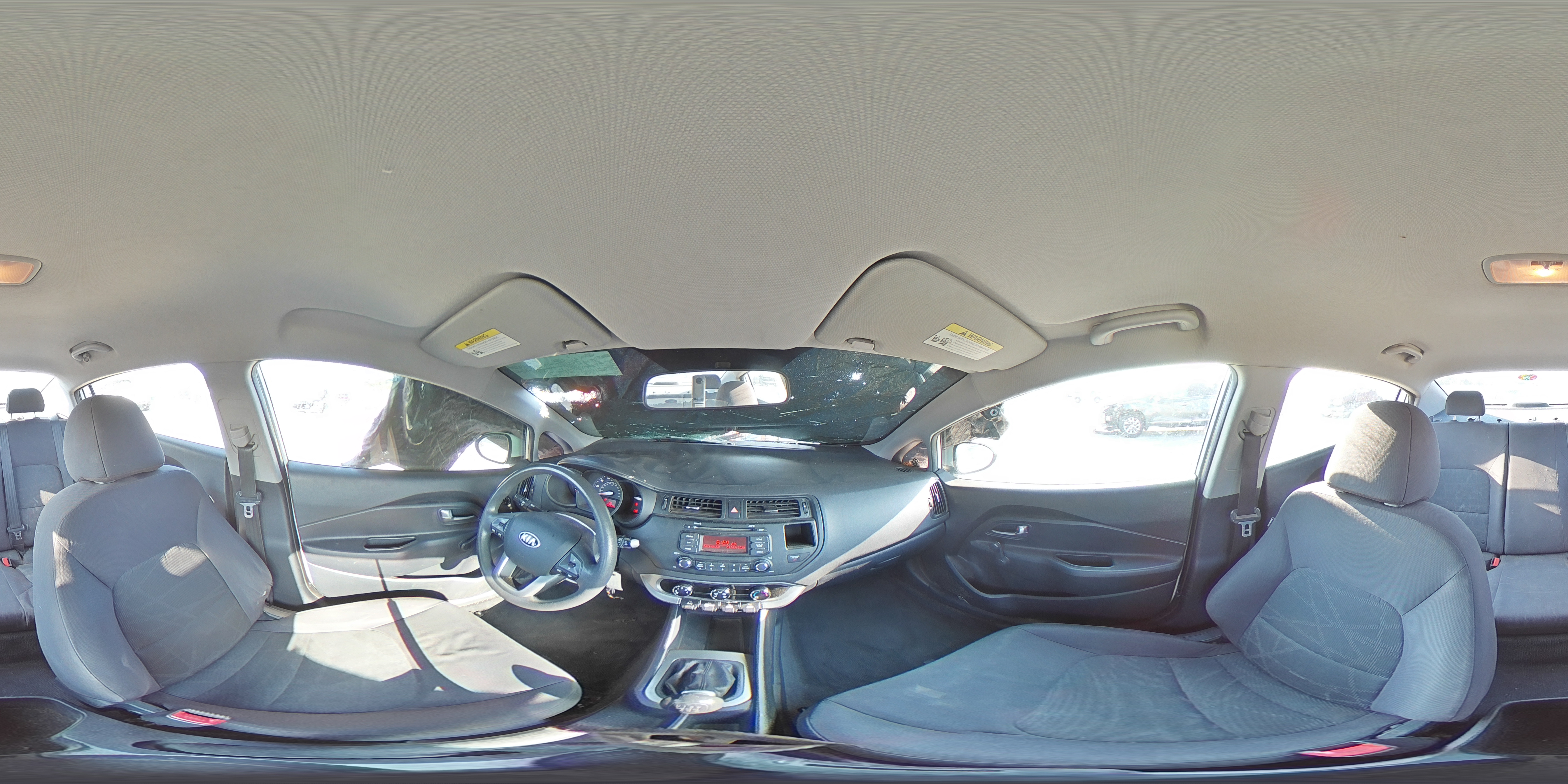 2013 Kia Rio Lx VIN: KNADM4A32D6210654 Lot: 71306095