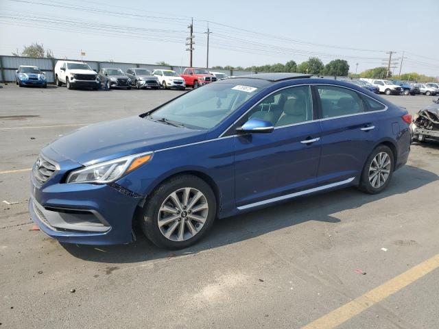 Седаны HYUNDAI SONATA 2016 Синий