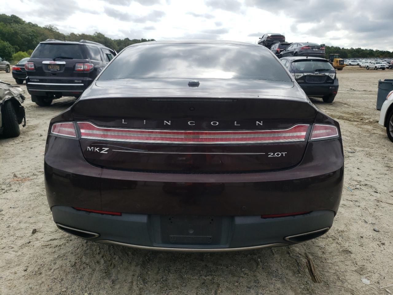 2019 Lincoln Mkz Reserve I VIN: 3LN6L5C91KR607547 Lot: 71493905