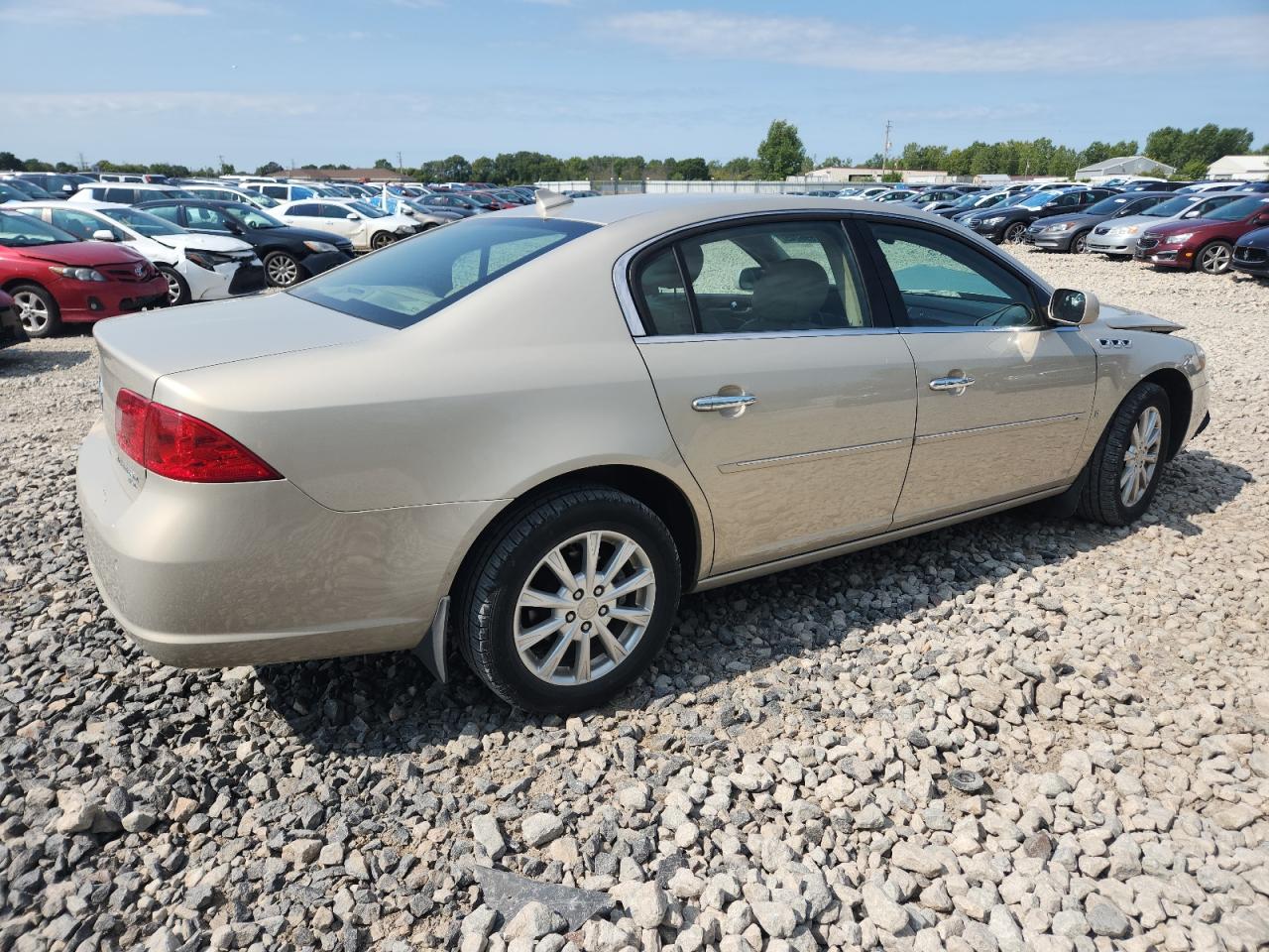 1G4HD57M19U134627 BUICK LUCERNE 2009 TAN Photo 3