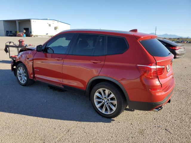  BMW X3 2017 Красный