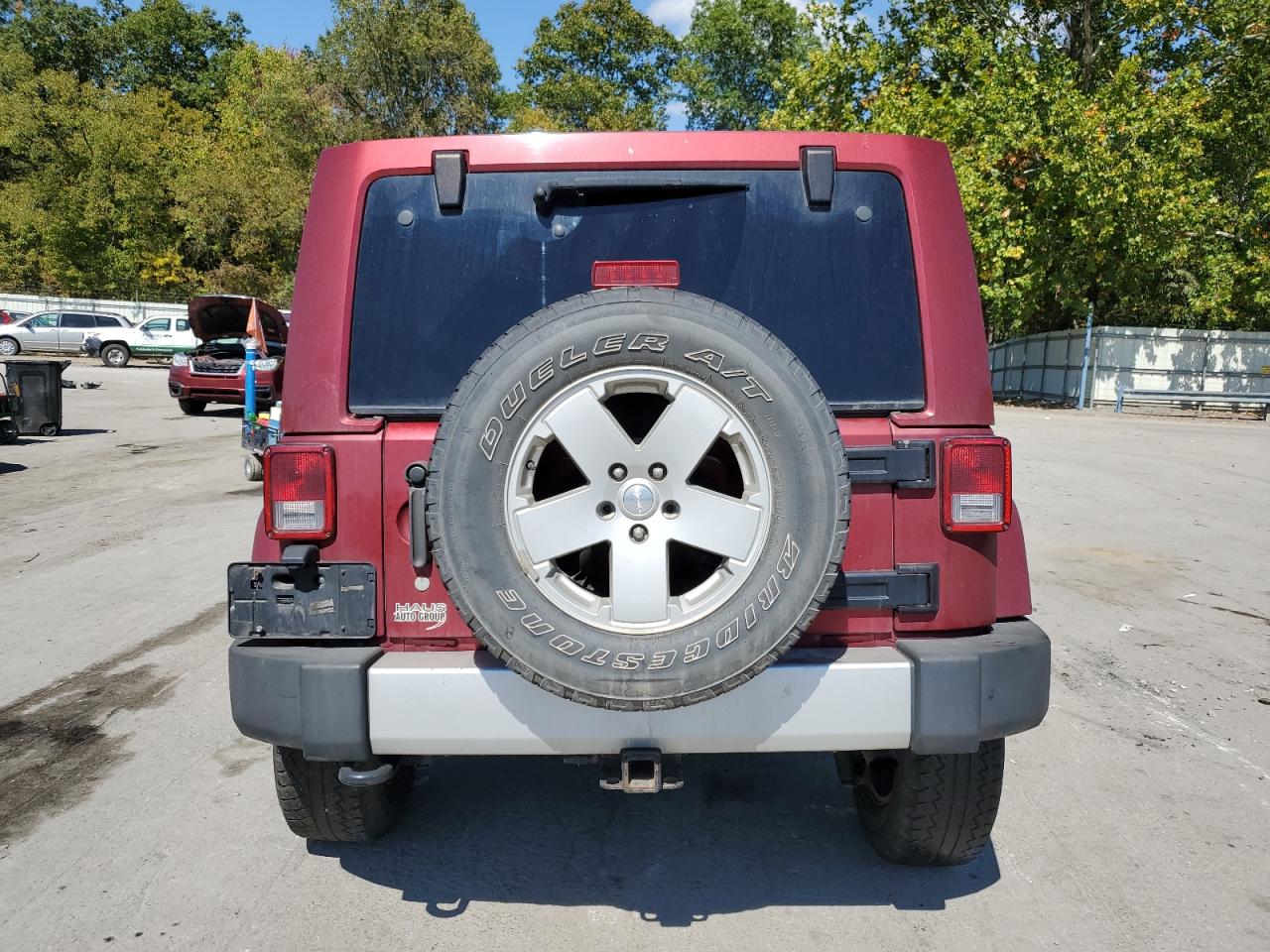 2012 Jeep Wrangler Unlimited Sahara VIN: 1C4BJWEG0CL191467 Lot: 80293175