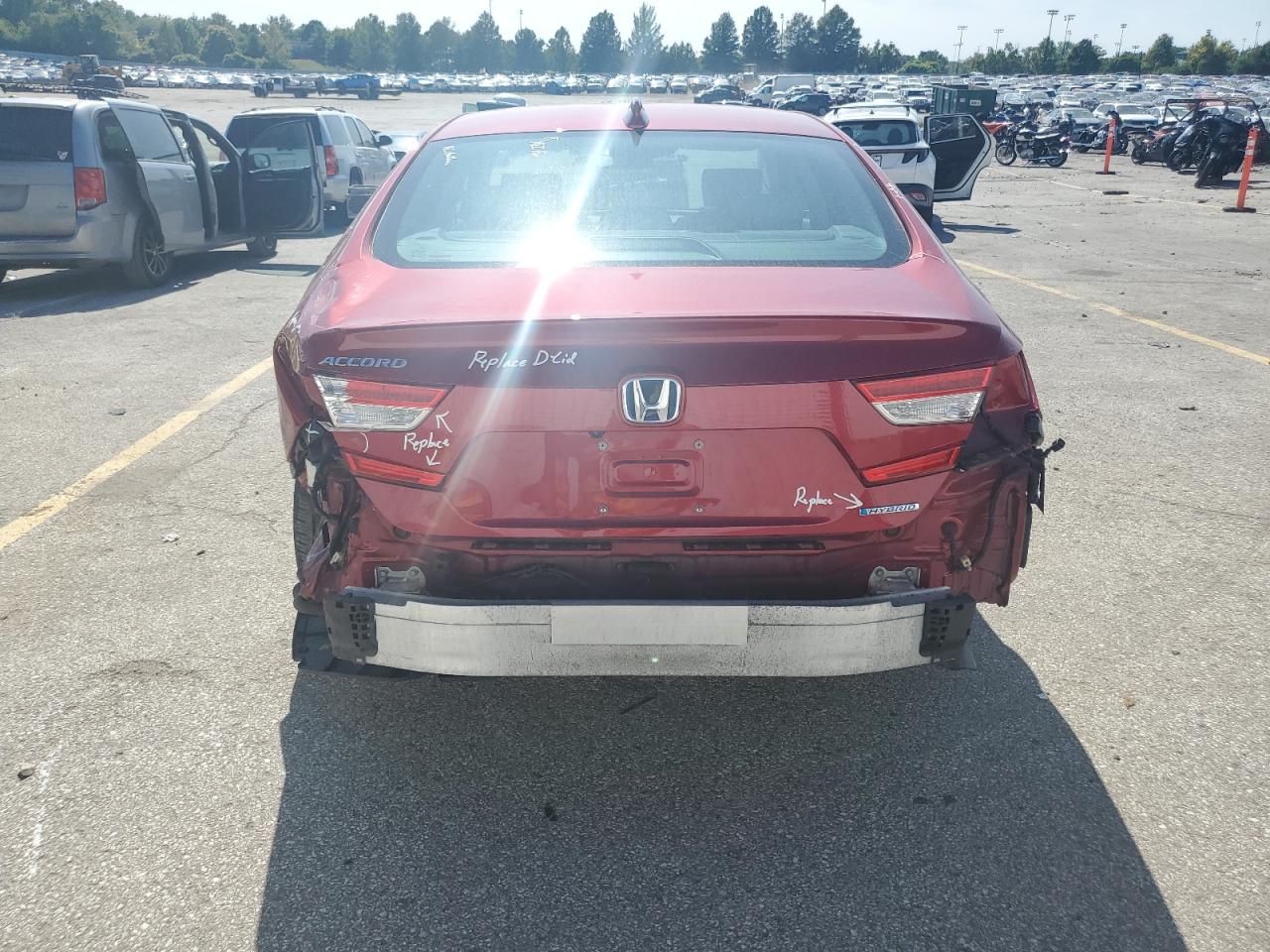 2021 Honda Accord Hybrid Exl VIN: 1HGCV3F57MA012540 Lot: 71658205