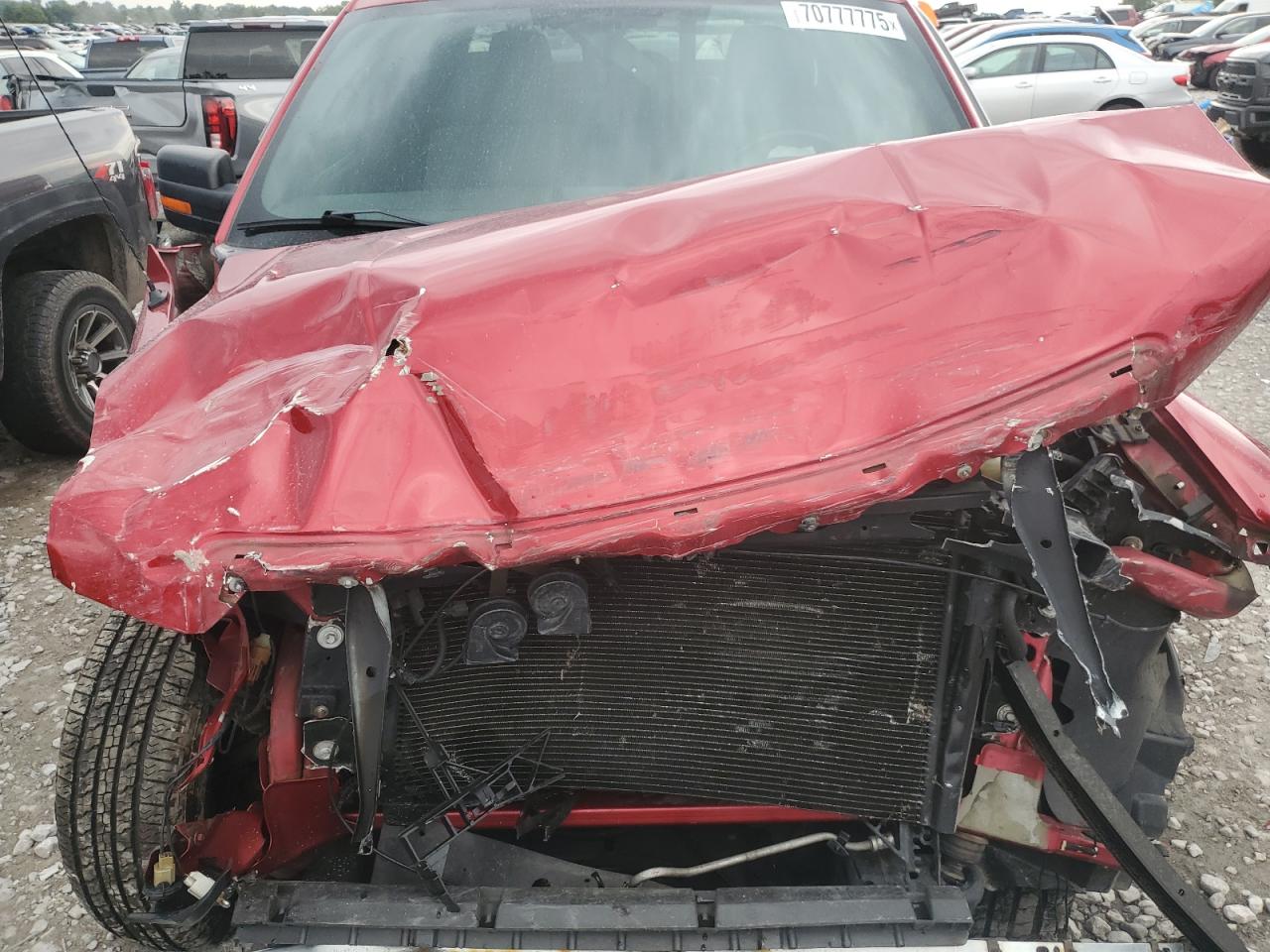 2012 Ford F150 Super Cab VIN: 1FTFX1EF6CFC93378 Lot: 70777775