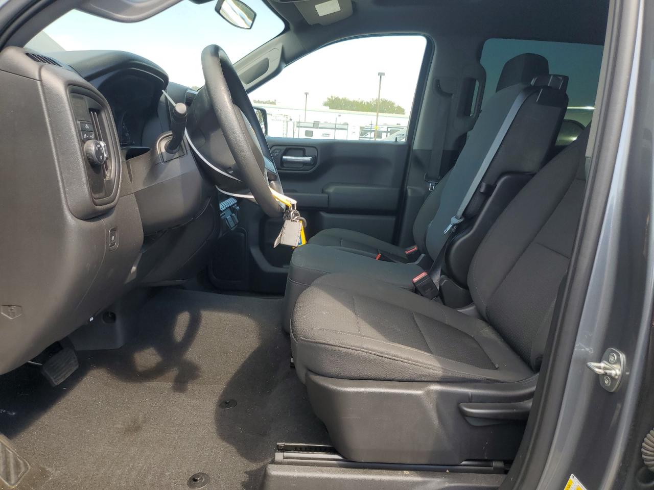 2021 Chevrolet Silverado C1500 Custom VIN: 3GCPWBEK5MG192214 Lot: 70218055