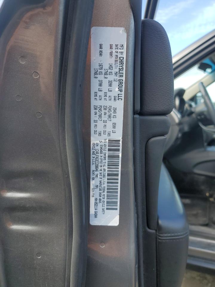 2012 Jeep Grand Cherokee Laredo VIN: 1C4RJFAG3CC298646 Lot: 80868665