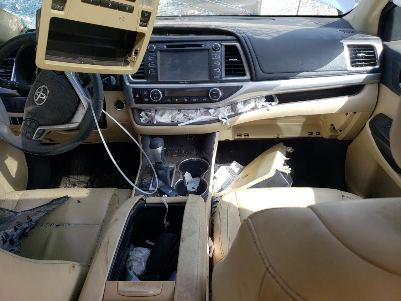 2015 Toyota Highlander Xle VIN: 5TDJKRFH8FS222131 Lot: 80001095