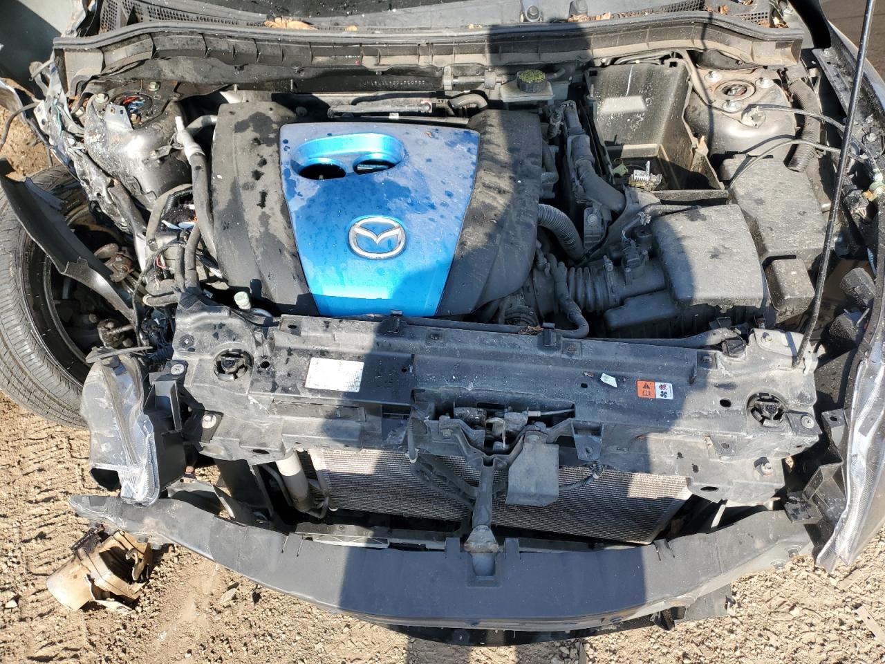 2013 Mazda 3 I VIN: JM1BL1L82D1710735 Lot: 80091775