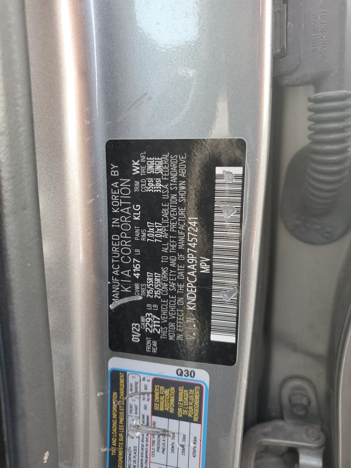 2023 Kia Seltos Lx VIN: KNDEPCAA9P7457241 Lot: 84181325