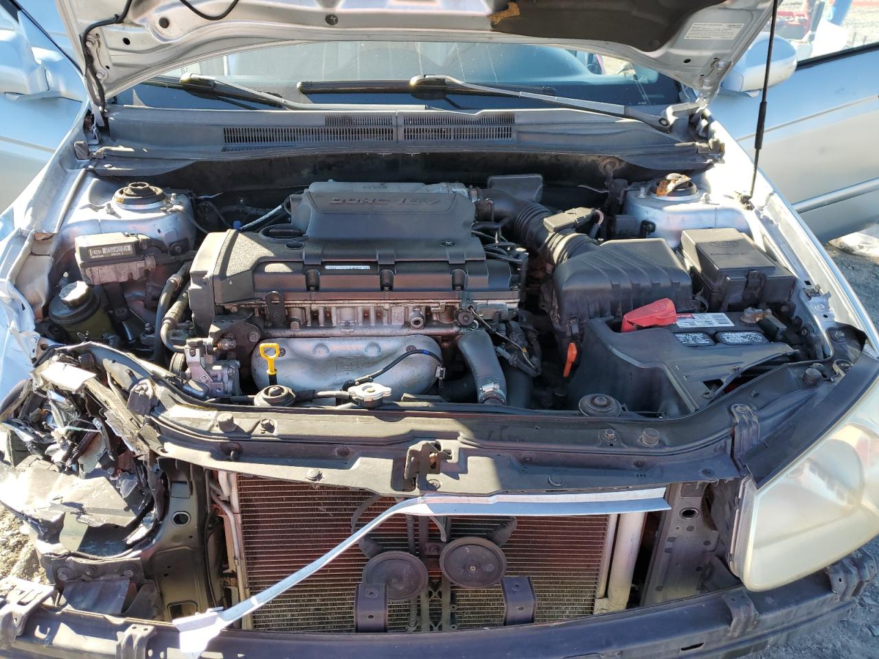 2007 Kia Spectra Ex VIN: KNAFE121175439371 Lot: 82168775