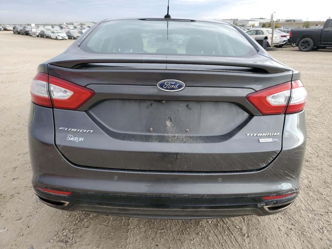2015 Ford Fusion Titanium VIN: 3FA6P0D94FR107100 Lot: 82144555
